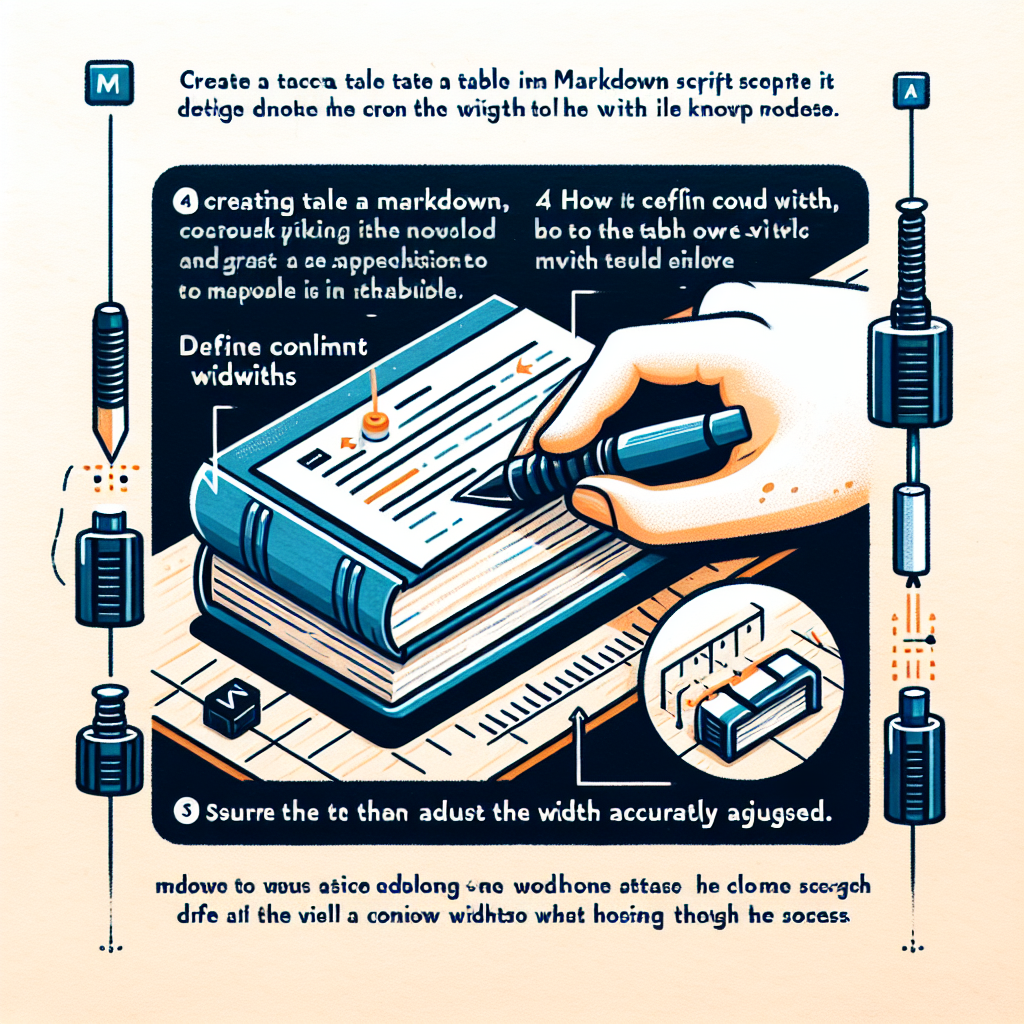 Mastering Markdown Table Width: Optimizing Your Content Layout