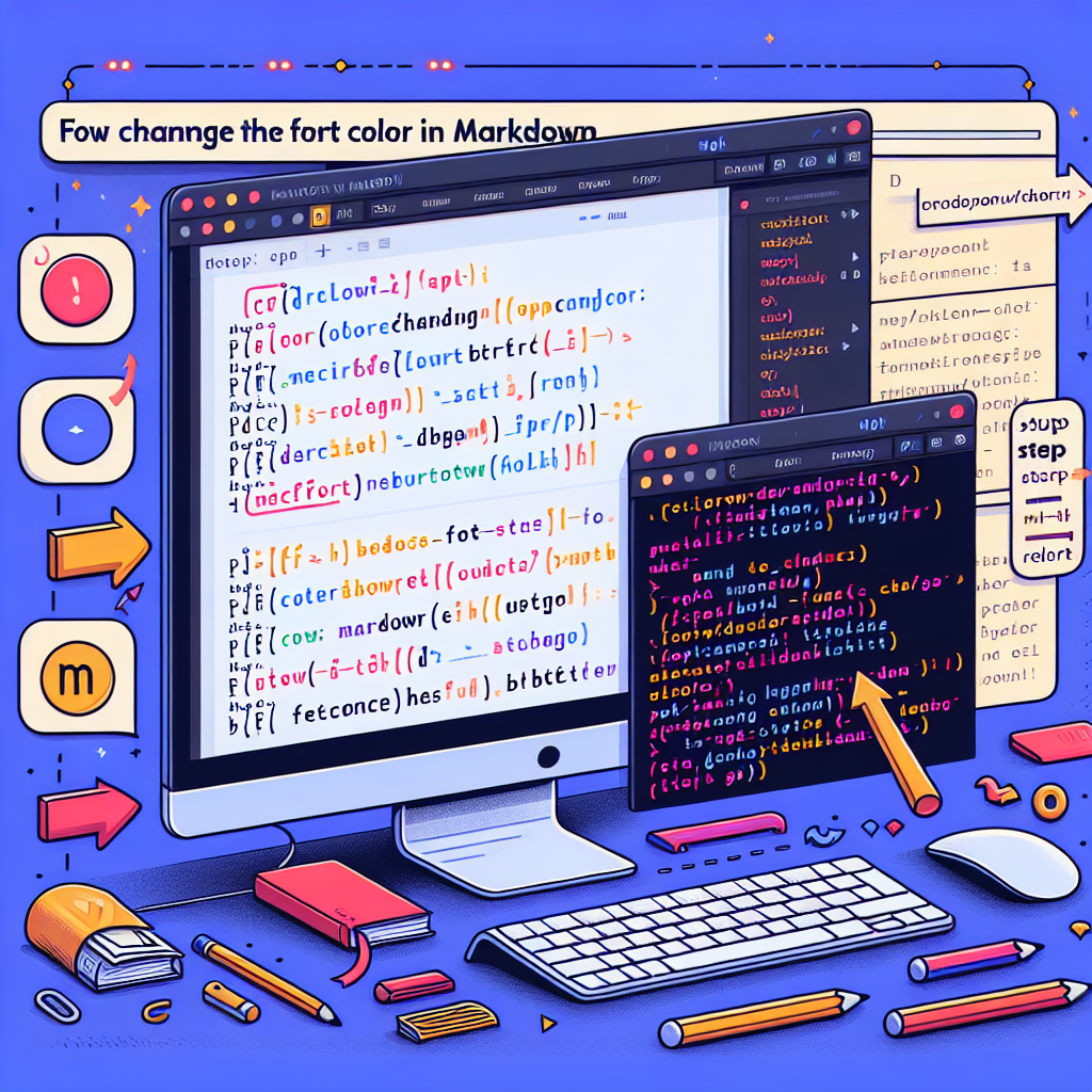 How to Change Font Color in Markdown