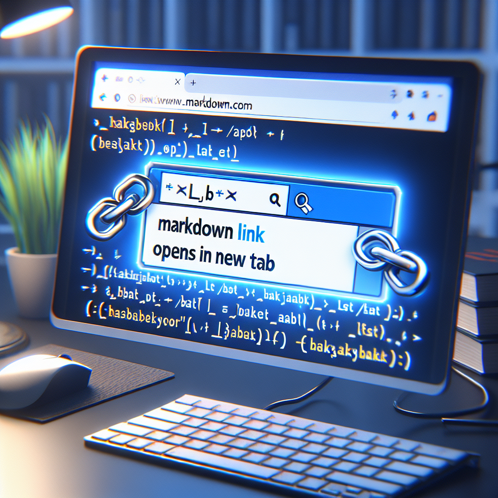 How to Open Links in a New Tab with Markdown
