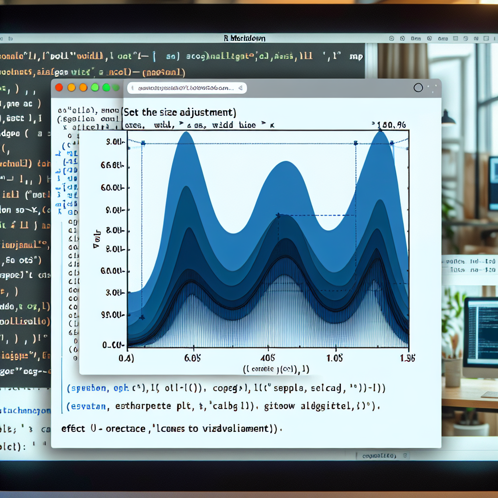 Customizing Plot Size in R Markdown