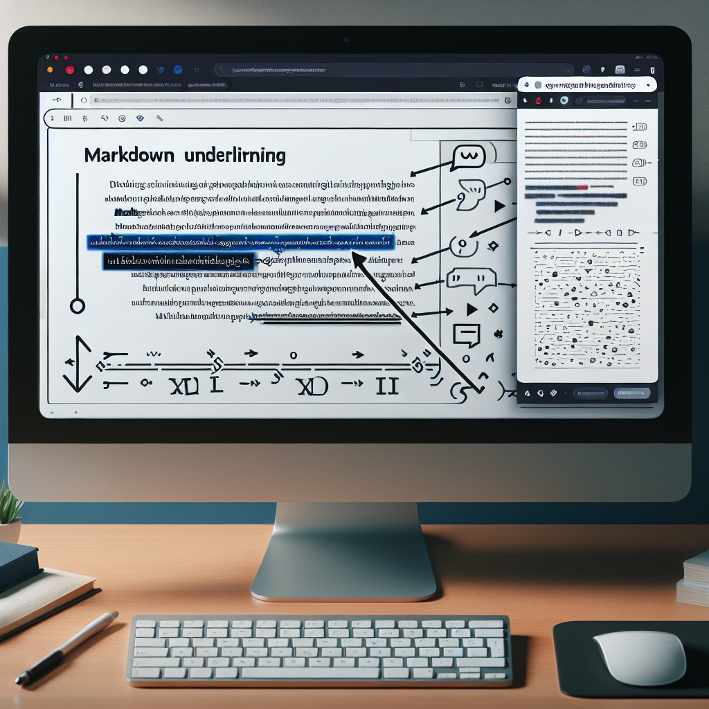 Markdown Underlined Explanation and Implementation