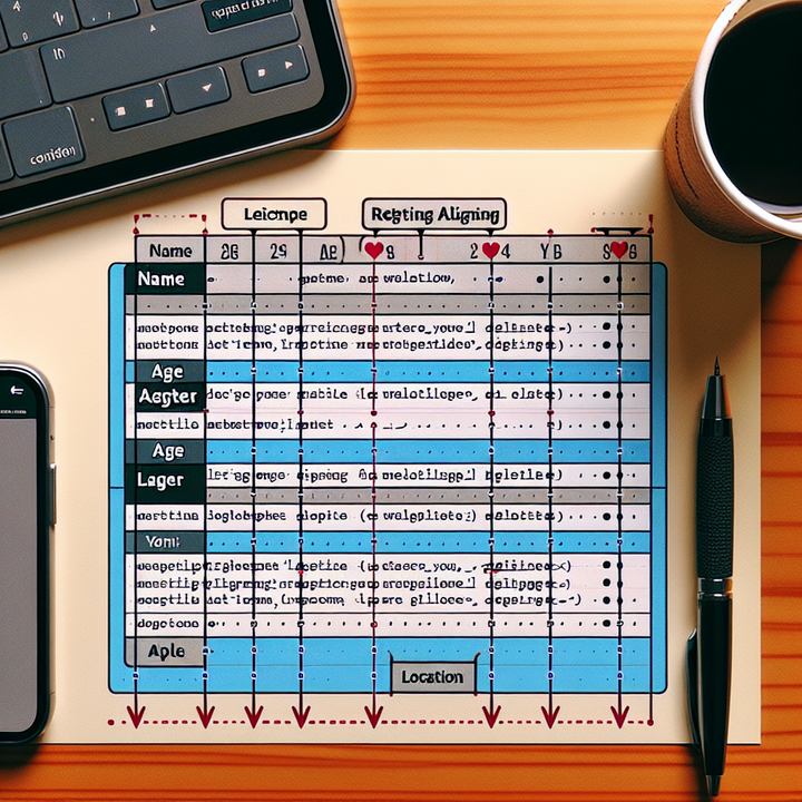 Mastering Markdown Table Alignment: Enhancing Your Document Layout Skills