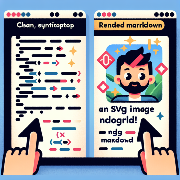 How to Use SVG Images in Markdown