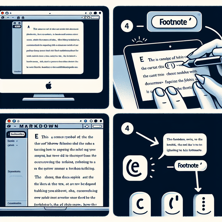 Footnotes in Markdown: A Comprehensive Guide