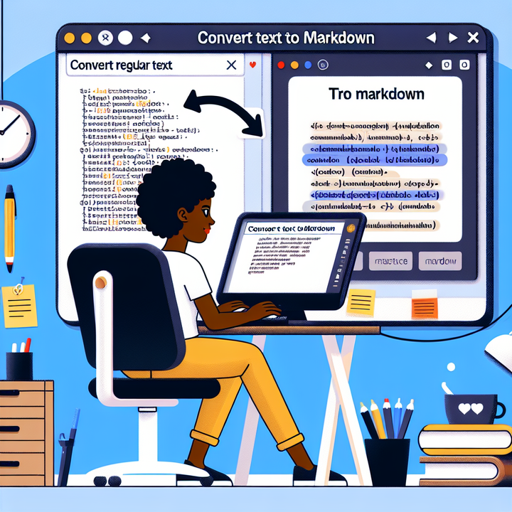 How to Convert Text to Markdown